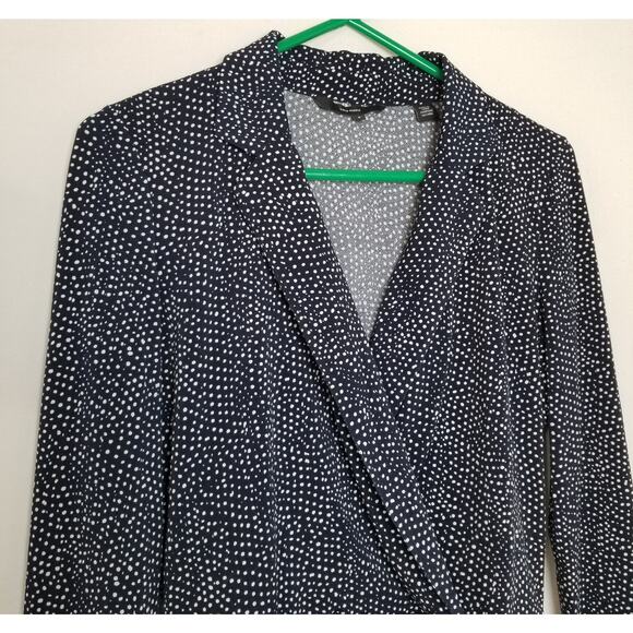 Vero Moda Women's Black Polka Dot Long Sleeve Bodysuit Size Small - Picture 2 of 11